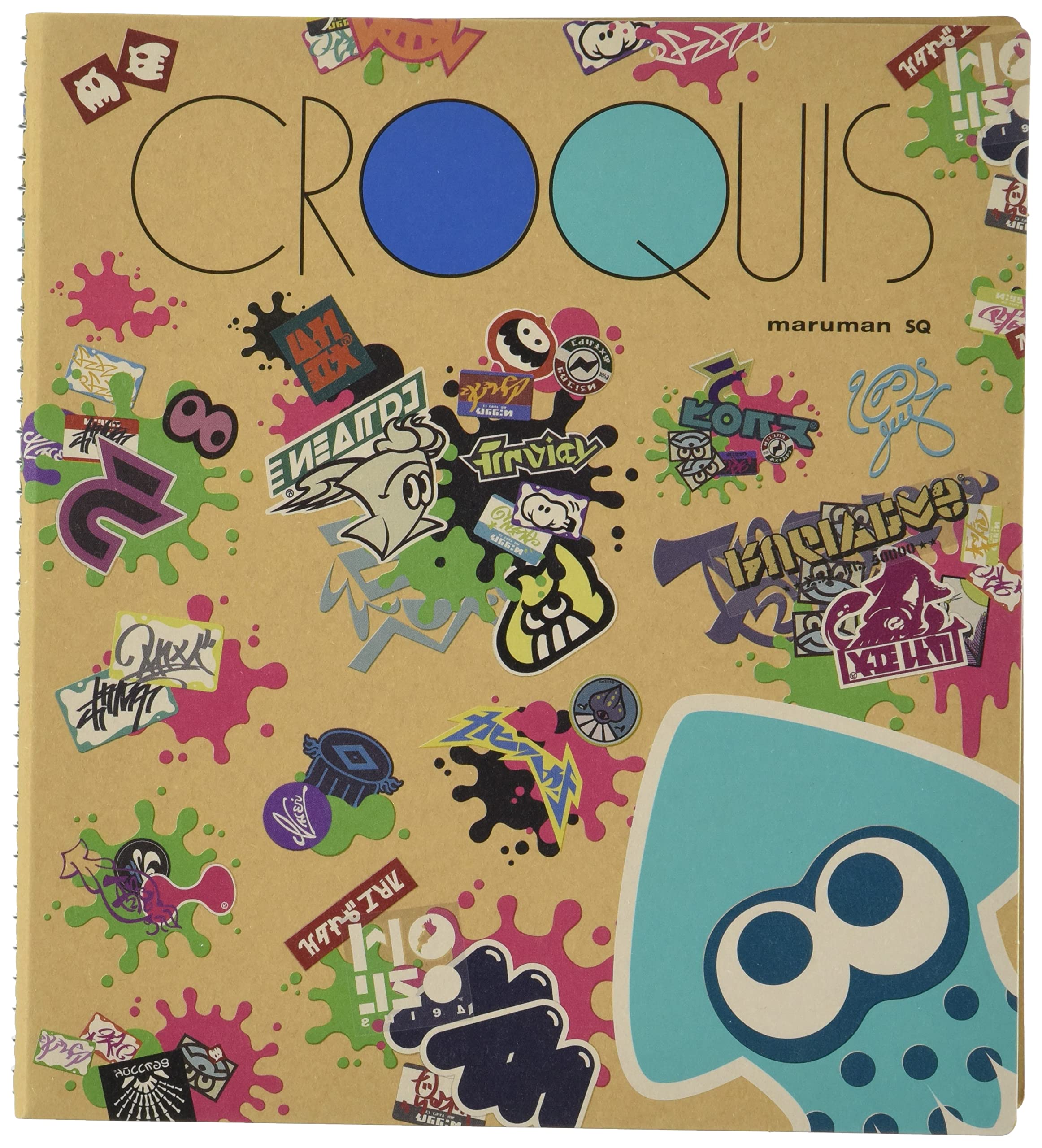 Amazon.co.jp: スプラトゥーン2 雑貨シリーズ クロッキーブック SQ